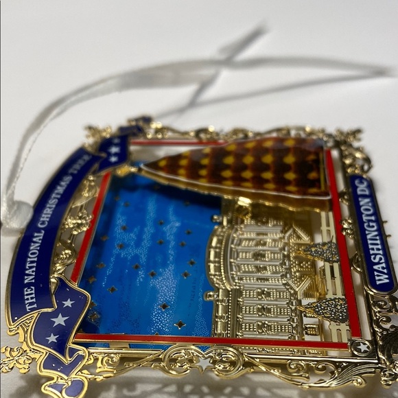 White House Historical Assn. Washington DC National Christmas Tree Ornament 2007 - Picture 4 of 7
